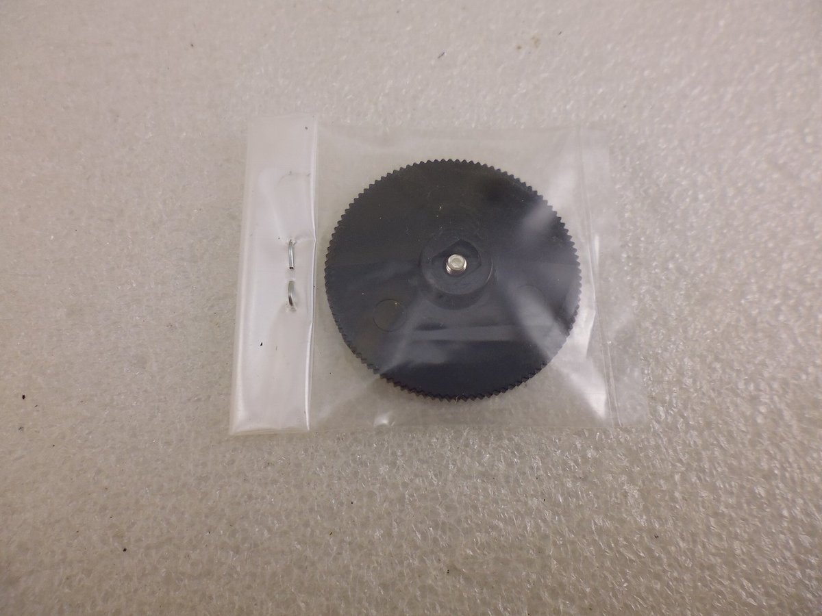 AM用 PVC DIALつまみ 色：黒2 Φ33 取付ネジ付 ( ZHW-ETC-699 )