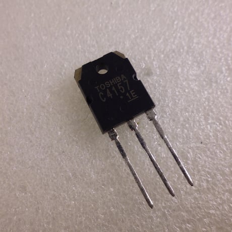長期在庫品 2SC4157 東芝製トランジスタ ( ALINCO製 電源DM-330MV 修理用 )  ( ZHW-ETC-693 )
