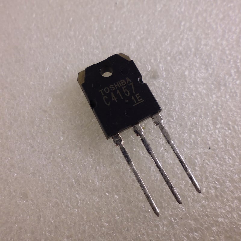 長期在庫品 2SC4157 東芝製トランジスタ ( ALINCO製 電源DM-330MV 修理