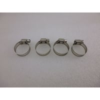 4個セット  13～Φ23用 アンテナエレメントクランプ（ホースバンド) SUS304  ( ZHW-556 )