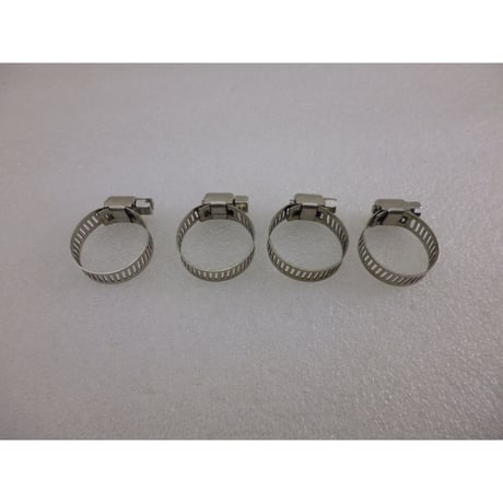 4個セット  13～Φ23用 アンテナエレメントクランプ（ホースバンド) SUS304  ( ZHW-556 )