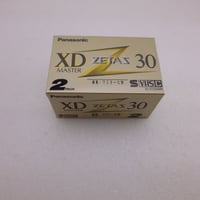 2個パック  Panasonic S-VHS-C テープ  ( ZHW-ETC-338 )