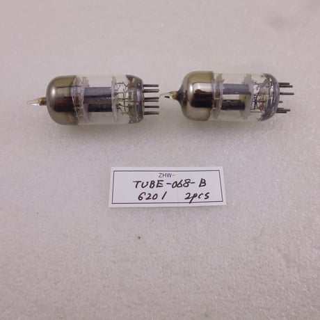 2本組 真空管 6201 メーカー不明 中古 青箱 ( ZHW-TUBE-068-B )