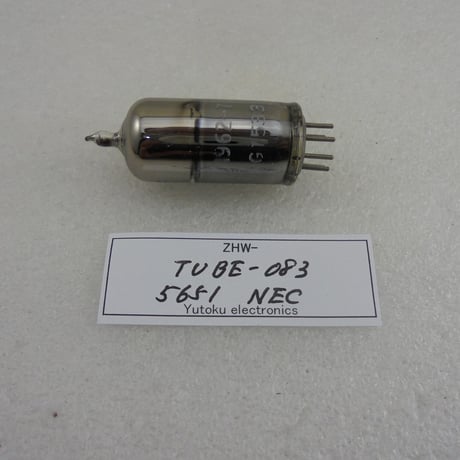 真空管 5651 NEC （元箱付） ( ZHW-TUBE-083 )