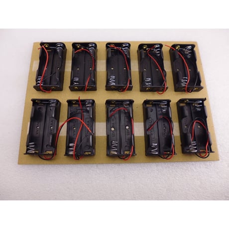 10個セット 単3-2本用電池ホルダ－ ( ZHW-950)