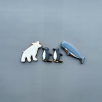 動物セット(シロクマ・ペンギン・クジラ)
