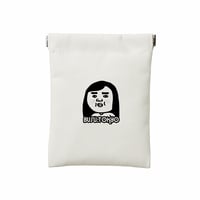 ブスのぱっくりミニポーチ