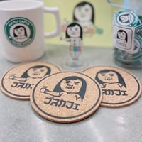 ブスのカフェコースター