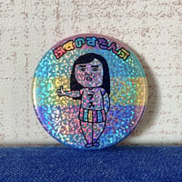 ブスのキラキラきわきわ缶ミラー