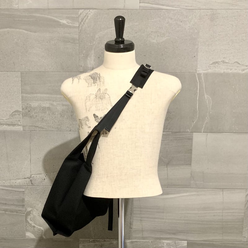 ARUMO 2Way エコバッグ / ワックスブラックキャンバス (M) | ARUMO