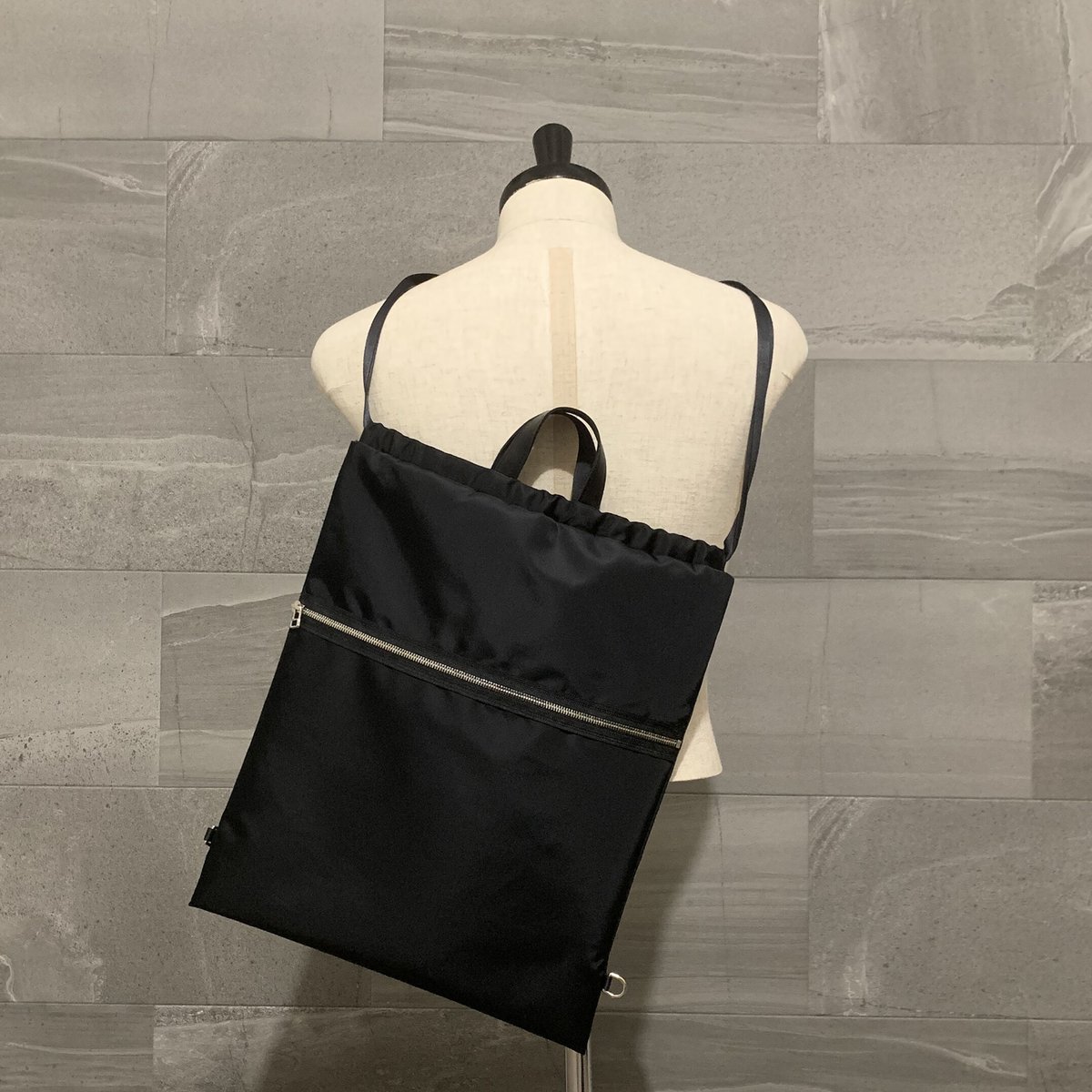 ARUMO 3way ナップサック / ブラック | ARUMO OnlineStore