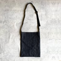 ARUMO  フラットショルダーバッグ D /  セルビッチデニム