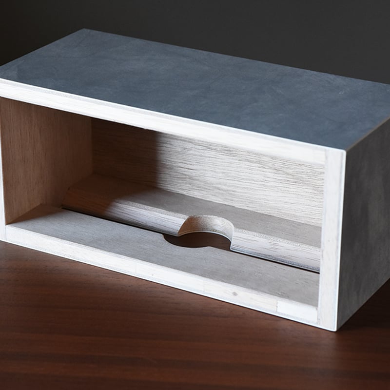 ペーパータオルホルダー Paper Towel Dispenser モルタル調 グレー