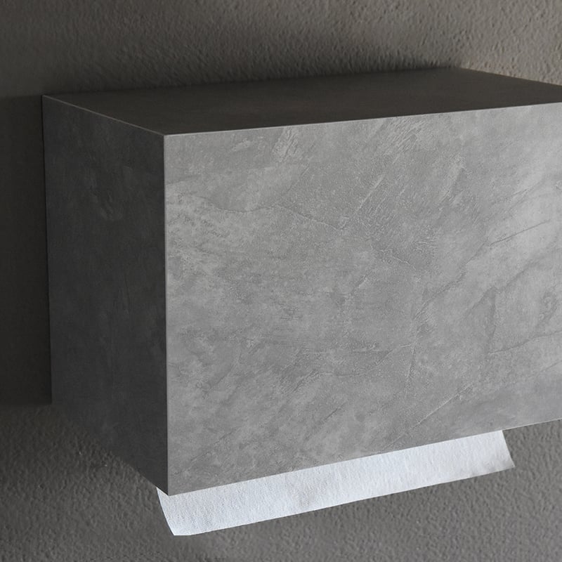 ペーパータオルホルダー  モルタル調 グレー ペーパータオルホルダー Paper Towel Dispenser モルタル調