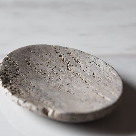 TRAVERTINE SOAP DISH amabro アマブロ トラバーチン トレー アクセサリートレイ 石鹸置き ソープディッシュ 小物入れ アクセサリートレイ ディスプレイ インテリア 天然石