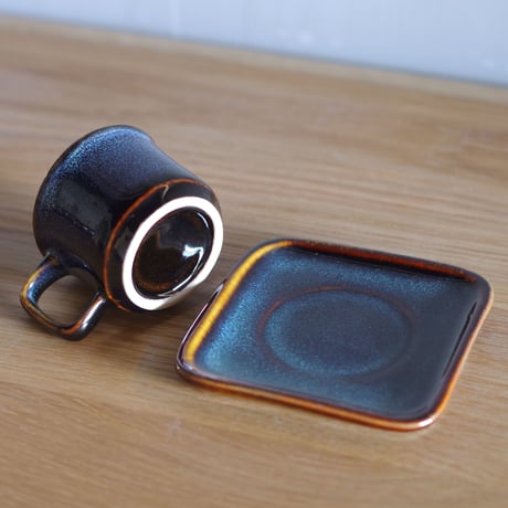 LAZULI DEMITASSE C&S ラズリ デミタスカップ＆ソーサー so many years ソーメニーイヤーズ エスプレッソカップ コーヒー カフェ 食洗器可 陶芸 釉薬 ギフト
