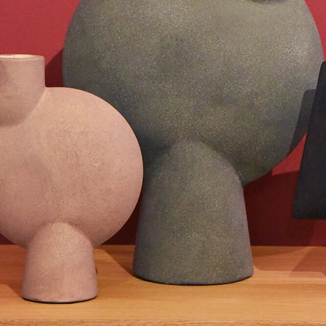 101 COPENHAGEN Sphere Vase Bubl Medio Taupe ワンオーワン コペンハーゲン スフィア ベース バブル メディオ トウプ フラワーベース 花瓶 オブジェ 北欧