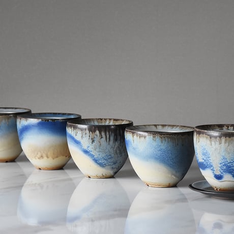 丹波焼 雅峰窯 LUFTオリジナル プランターポット｜Tamba pottery gahougama planter pot 丹波立杭焼 植木鉢 陶器 鉢 焼物 インテリア グリーン 窯元 鉢植え