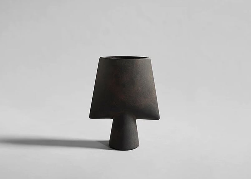101 COPENHAGEN Sphere Vase Square Mini Coffee ( 101 COPENHAGEN Sphere Vase Square Mini Coffee (