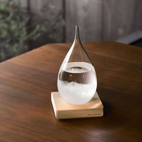 Tempo Drop テンポドロップ ストームグラス Perrocaliente ペロカリエンテ オブジェ 置物 インテリア雑貨 結晶 ギフト プレゼント 100percent 飾り棚