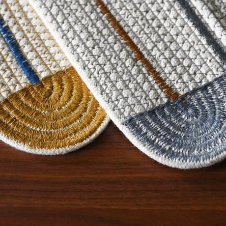 COTTON PLACE MAT 4Panel amabro アマブロ コットン プレイス マット 4パーツ ランチョンマット テーブルコーディネート 食卓 コンパクト おしゃれ お家カフェ ランチ