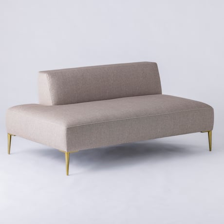ANNE アームレスソファ140 ［LIKE A HOTEL（ライク ア ホテル）シリーズ］ 【配送設置費込み】  幅140㎝ 幅1400ｍｍ オーダーメイドソファ オリジナル 張り込み 国産