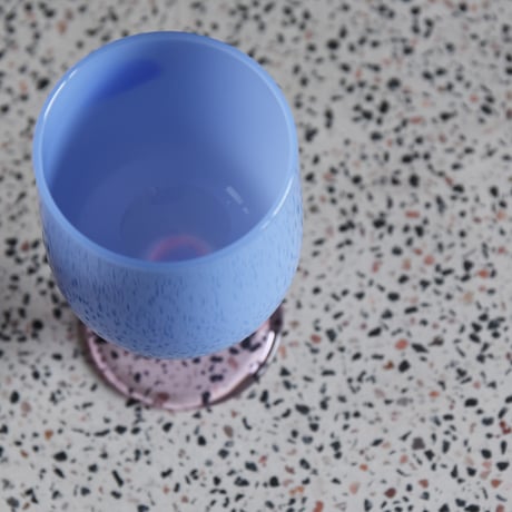 TWO TONE WINE GLASS amabro アマブロ ツートーン ワイングラス グラス 耐熱ガラス ガラス 食器 テーブルコーディネート コップ ディスプレイ スタッキング ギフト