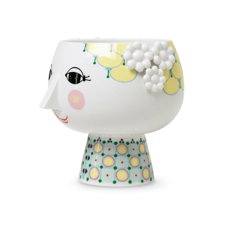 EVA flower pot【イエロー】エヴァ フラワーベース BJORN WIINBLAD ビヨン ヴィンブラッド 花瓶 花 北欧 デンマーク コペンハーゲン 女性 オブジェ 置物 飾り 黄色