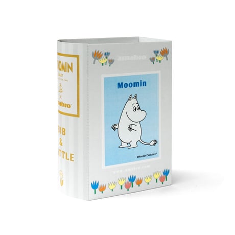 MOOMIN BABY BIB&RATTLE ムーミン スナフキン リトルミー ベビー ビブ＆ラトル セット スタイ ガラガラ amabro アマブロ 赤ちゃん 出産祝い ギフト プレゼント
