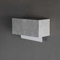 ペーパータオルホルダー Paper Towel Dispenser モルタル調 グレー ミニ モノトーン 小判  壁掛け ペーパータオル ケース ディスペンサー トイレ 洗面所 業務用 おしゃれ
