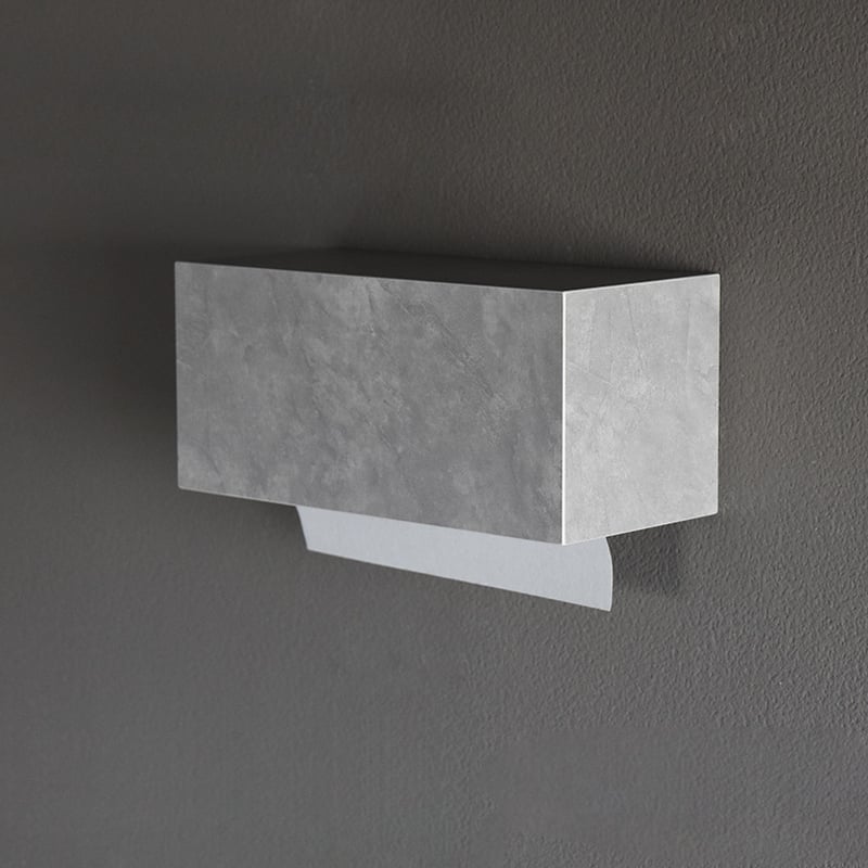 ペーパータオルホルダー Paper Towel Dispenser モルタル調 グレー