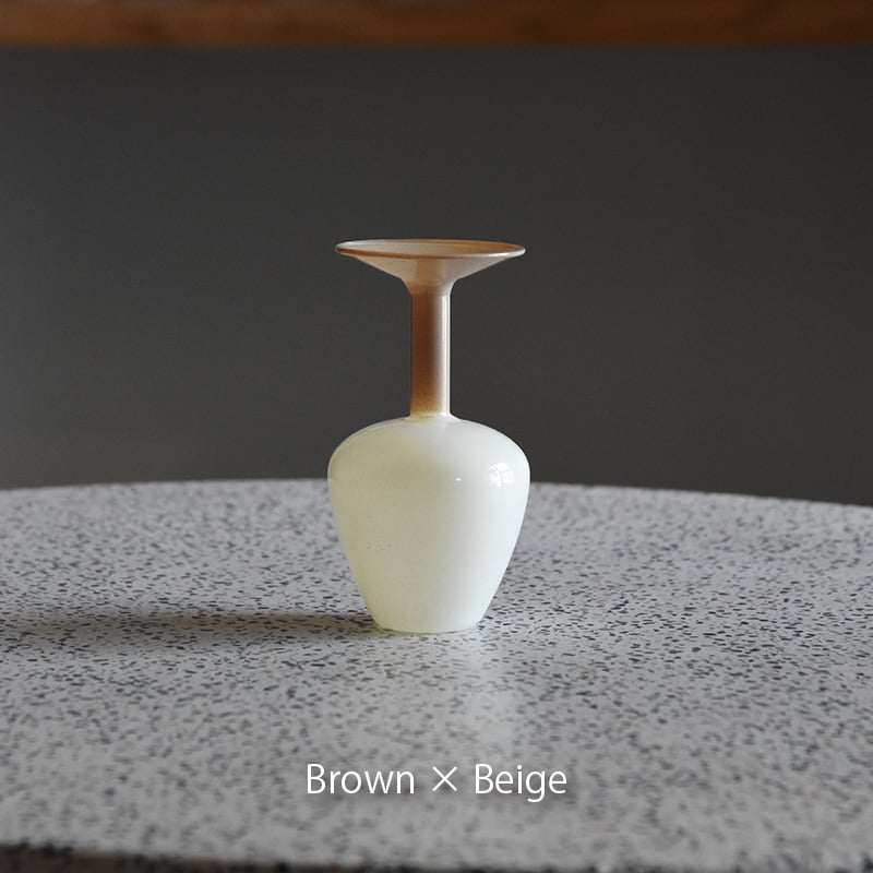 MINI VASE -TWO TONE- amabro アマブロ ミニベース ツートーン フラ