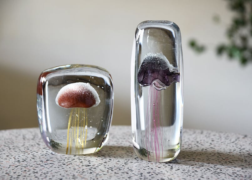 Jellyfish Paper Weight【Square】(ジェリーフィッシュ Jellyfish Paper Weight【Square】(ジェリーフィッシュ