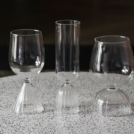 ICHENDORF MILANO TUTU Flute Glass フルートグラス230ml イッケンドルフミラノ・チュチュ・ガラス食器 チュチュ ワイングラス シャンパングラス エレガント ギフト