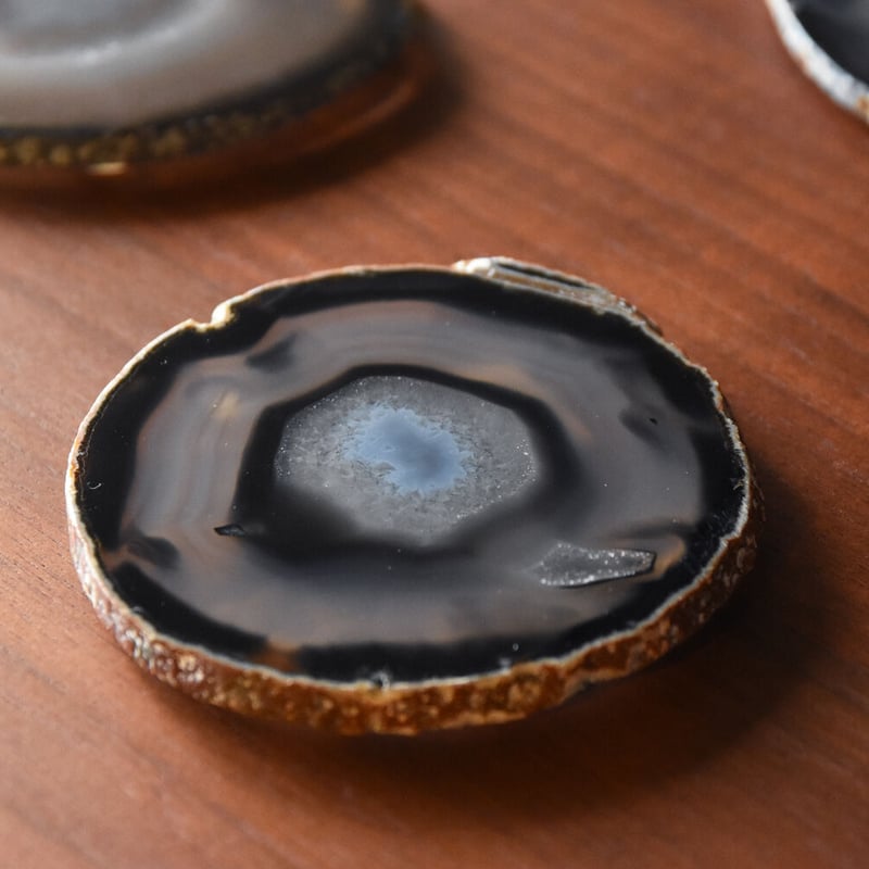 CRYSTAL COASTER 【Black】 amabro アマブロ クリスタルコースター