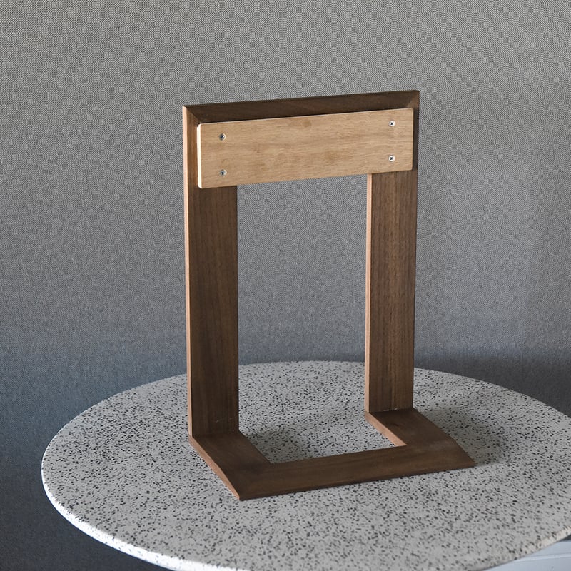 天然木のペーパータオルホルダー専用 別売り置き型用 スタンド