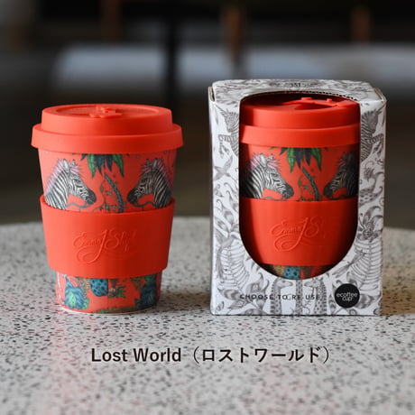 ecoffee cup 350ml エコーヒーカップ コーヒー タンブラー サスティナブル テイクアウトカップ マイタンブラー マイカップ バンブー 竹 シマウマ 象 コップ ギフト プレゼント