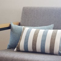 Original Cushion 35 ストライプクッション 35×22㎝ 長方形 横長クッション ロングクッション パサヤ PASAYA インテリア  アクセント 背あて 腰あて ホテルライク