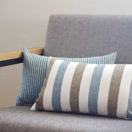 Original Cushion 35 ストライプクッション 35×22㎝ 長方形 横長クッション ロングクッション パサヤ PASAYA インテリア  アクセント 背あて 腰あて ホテルライク
