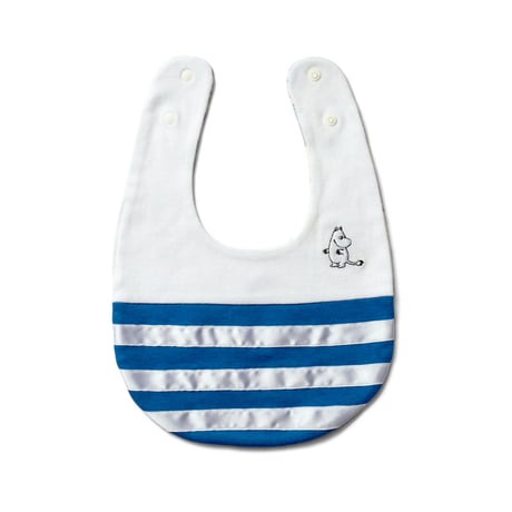 MOOMIN BABY BIB&RATTLE ムーミン スナフキン リトルミー ベビー ビブ＆ラトル セット スタイ ガラガラ amabro アマブロ 赤ちゃん 出産祝い ギフト プレゼント