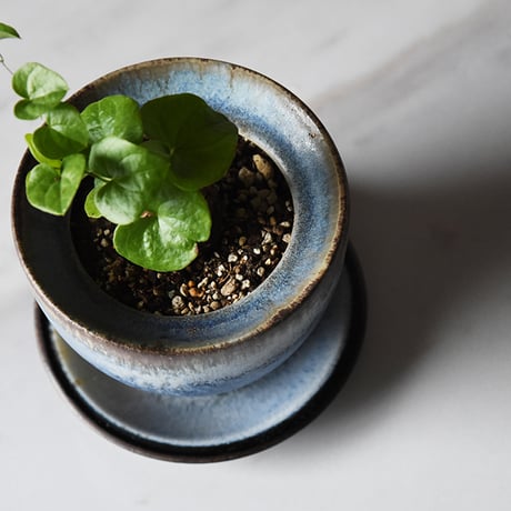 丹波焼 雅峰窯 LUFTオリジナル プランターポット｜Tamba pottery gahougama planter pot 丹波立杭焼 植木鉢 陶器 鉢 焼物 インテリア グリーン 窯元 鉢植え