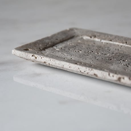 TRAVERTINE TRAY amabro アマブロ トラバーチン トレー アクセサリートレイ キャッシュトレイ 小物入れ ディスプレイ インテリア 天然石