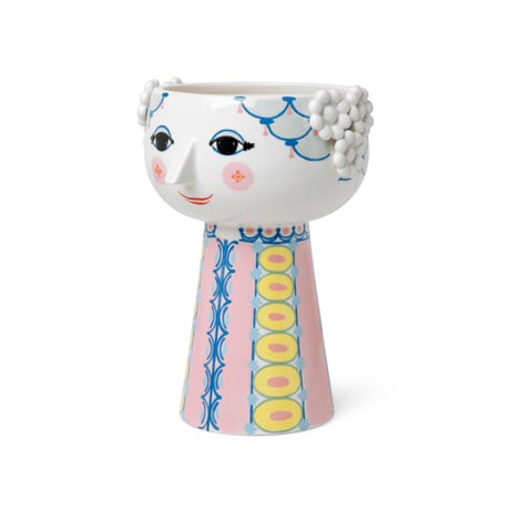 EVA flower base【ピンク】 エヴァ フラワーベース BJORN WIINBLAD ビヨン ヴィンブラッド 花瓶 花 北欧 デンマーク コペンハーゲン 女性 オブジェ 置物 飾り