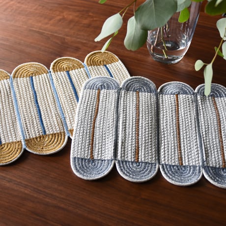 COTTON PLACE MAT 4Panel amabro アマブロ コットン プレイス マット 4パーツ ランチョンマット テーブルコーディネート 食卓 コンパクト おしゃれ お家カフェ ランチ