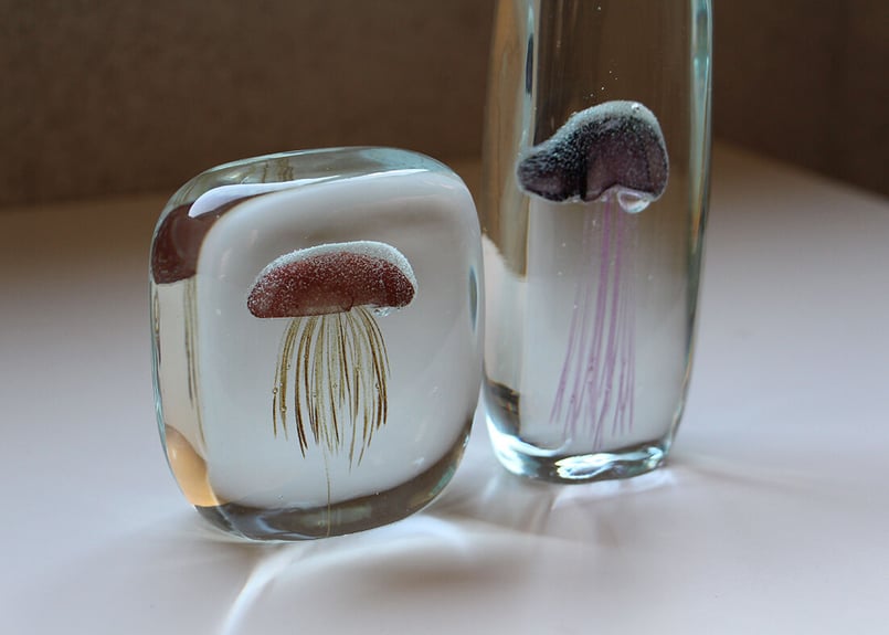 Jellyfish Paper Weight【Square】(ジェリーフィッシュ Jellyfish Paper Weight【Square】(ジェリーフィッシュ
