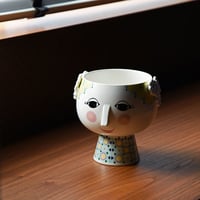 EVA flower pot【イエロー】エヴァ フラワーベース BJORN WIINBLAD ビヨン ヴィンブラッド 花瓶 花 北欧 デンマーク コペンハーゲン 女性 オブジェ 置物 飾り 黄色