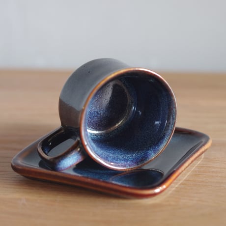 LAZULI DEMITASSE C&S ラズリ デミタスカップ＆ソーサー so many years ソーメニーイヤーズ エスプレッソカップ コーヒー カフェ 食洗器可 陶芸 釉薬 ギフト