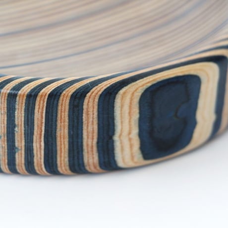 Wood Stripe Tray ウッド ストライプ トレイ 木 アクセサリートレイ キャッシュトレイ コイントレイ 小物入れ 雑貨 インテリア雑貨 ディスプレイ ギフト プレゼント 青 緑
