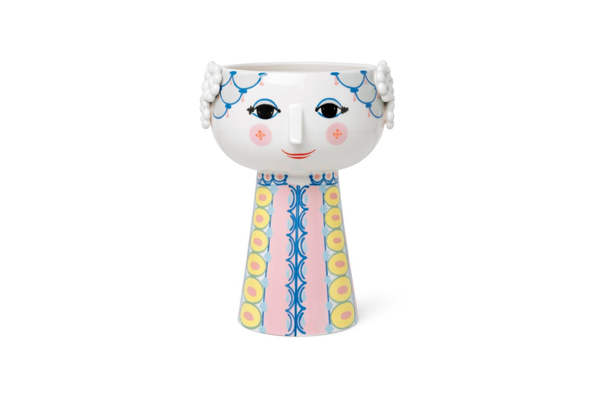 EVA flower base【ピンク】 エヴァ フラワーベース BJORN