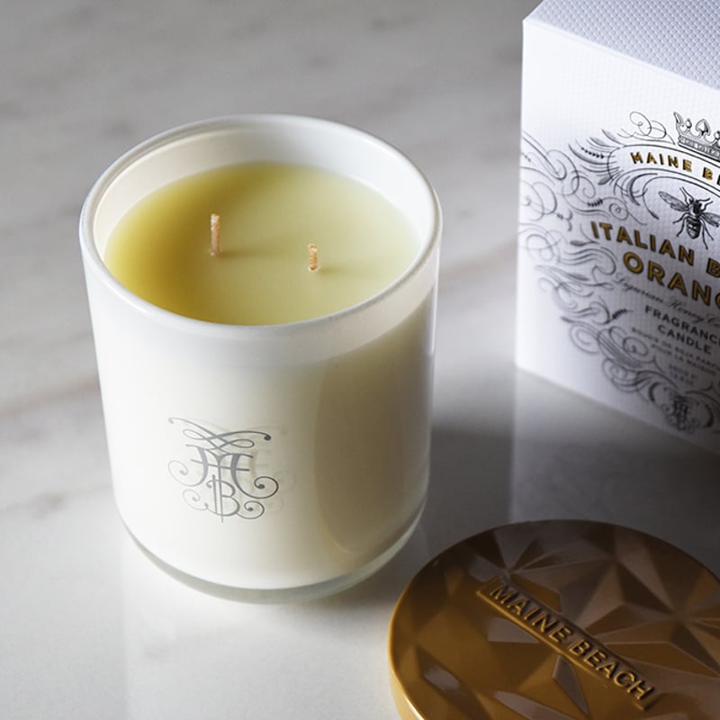 マインビーチ　キャンドル　３８０グラム MAINE BEACH Fragrance Candle マインビーチ リグリアンハニー フレ